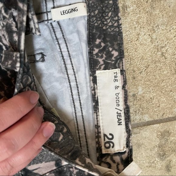 rag & bone Jean Legging in Feather Size 26 - Picture 5 of 8